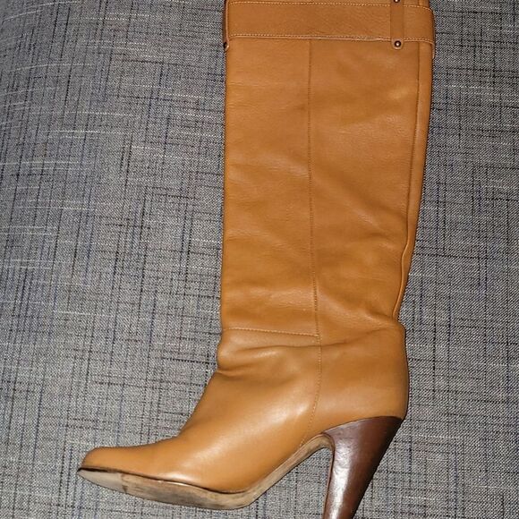 Giuseppe Zanotti Brown Leather Heeled Boots VINTAGE - Picture 11 of 14